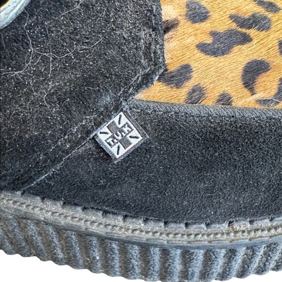 TUK Pointed Creeper Monk Suede/Leopard - Picture 2 of 4